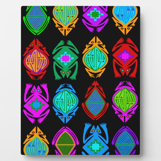 Springfrösche Fotoplatte (Vorderseite)