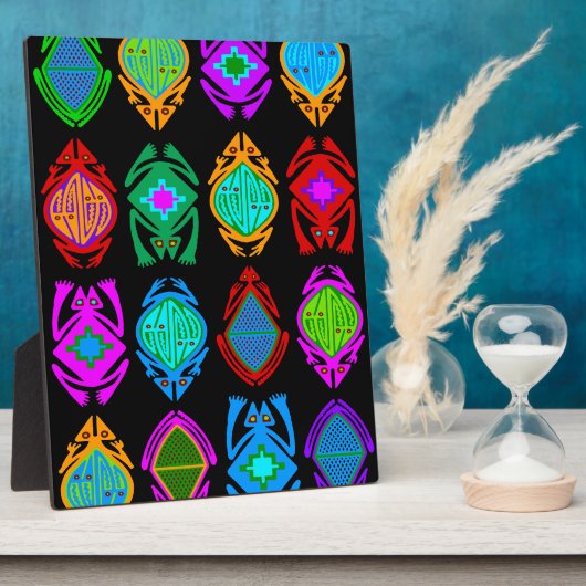 Springfrösche Fotoplatte (Seite)