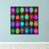 Springfrösche Leinwanddruck (Insitu (Holzboden))