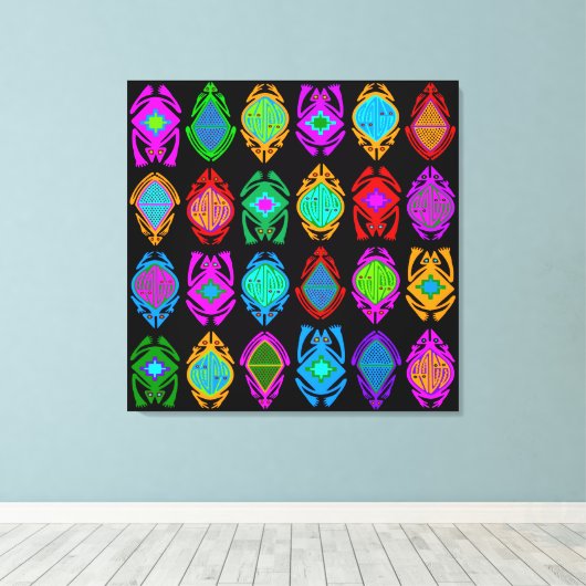 Springfrösche Leinwanddruck (Insitu (Holzboden))