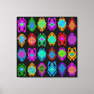 Springfrösche Leinwanddruck