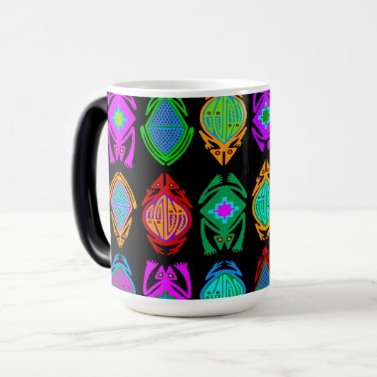 Springfrösche Verwandlungstasse (Vorderseite Links)