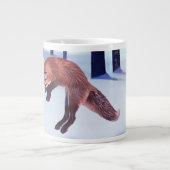 Springfuchs Jumbo-Tasse (Vorderseite)