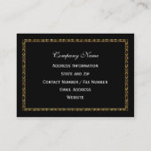 SpringGem elegantes berufliches Visitenkarte (Rückseite)