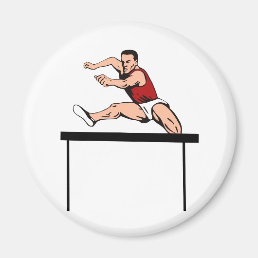 Springhürde für Leichtathletik Magnet (Vorne)