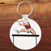 Springhürde für Leichtathletik Schlüsselanhänger (Vorderseite)