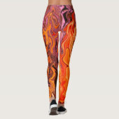 Springin' Flammen...... Leggings (Rückseite)