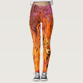Springin' Flammen...... Leggings (Vorderseite)
