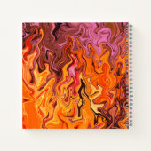 Springin' Flammen...... Notizblock (Rückseite)