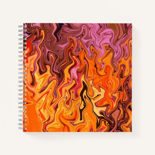 Springin' Flammen...... Notizblock (Vorderseite)