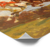 Springreiter | Angelo Jank Poster (Ecke)