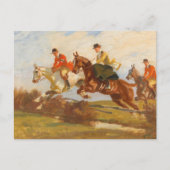 Springreiter | Angelo Jank Postkarte (Vorderseite)