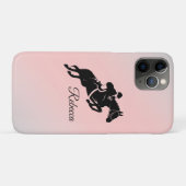 Springreiter Case-Mate iPhone Hülle (Rückseite (Horizontal))