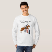 Springreiterjunge T-Shirt (Vorne ganz)