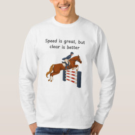 Springreiterjunge T-Shirt