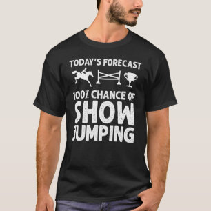 Springreitwettbewerb Eventing Reitsport Wettbewerb T-Shirt