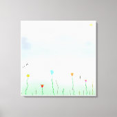 Spring's a-comin'! leinwanddruck (Vorderseite)