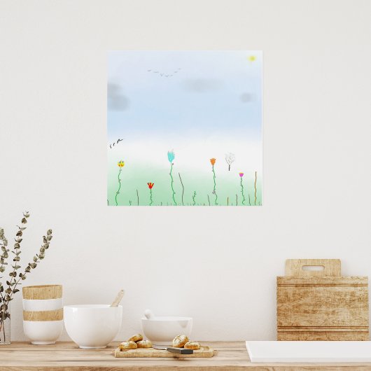 Spring's a-comin' poster (Küche)