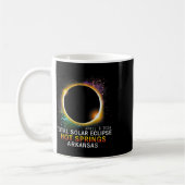 Springs Arkansas Total Solar Eclipse 8. April 2024 Kaffeetasse (Links)