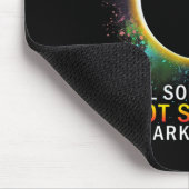 Springs Arkansas Total Solar Eclipse 8. April 2024 Mousepad (Ecke)