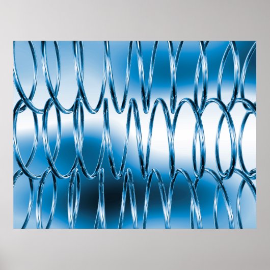 Springs Blue Poster (Vorne)