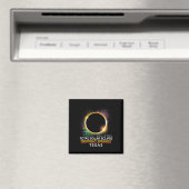 Springs Texas Totality Total Solar Eclipse 2024 Magnet (In Situ (Geschirrspüler))