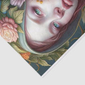 Springs Whisper Garden Maiden Jade-Rose Decoupage Seidenpapier (Ausschnitt)