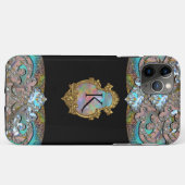 Springsalla Einzigartiges elegantes Cooles Monogra Case-Mate iPhone Hülle (Rückseite (Horizontal))