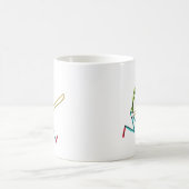 Springseil hüpfender Stockmann Kaffeetasse (Mittel)