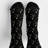 Springseil hüpfender Stockmann Socken (Oben)