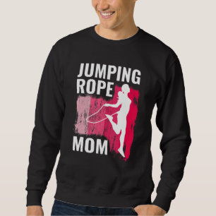 Springseil-Mutter Seilspringer für Frauen Springse Sweatshirt