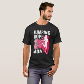 Springseil-Mutter Seilspringer für Frauen Springse T-Shirt (Vorne ganz)