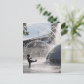 Springspass Postkarte (Stehend Vorderseite)