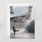 Springspass Postkarte (Vorne/Hinten)