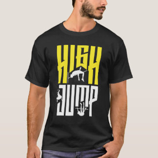 Springspur und Feld für Springreiter T-Shirt