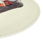 Springtime, 1935 Junge mit Hase Schneidebrett (Ecke)