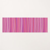 Springtime Abstrakte Streifen Yogamatte (Vorderseite (Horizontal))