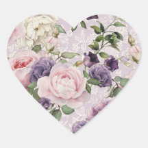 Springtime Aquarell Blumengarten Lavendel Leventin