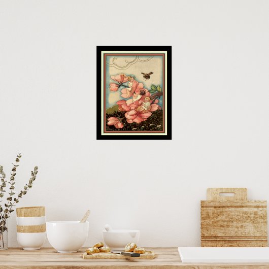 "Springtime" Art Deco Print Ca. 1922-16x20 Poster (Küche)