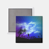 SpringTime Art Design - Magnet (Vorderseite/Rückseite)