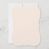 Springtime Art Nouveau Einladung (Rückseite)