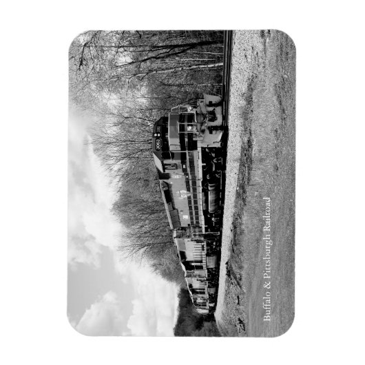 Springtime Bahn Motor B&W Souvenir Kühlschrank Magnet (Vertikal)