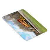 Springtime Bahn Motor Bezaubernde Aussicht Kühlsch Magnet (Rechte Seite)