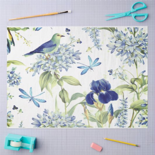 Springtime Birds  Seidenpapier (Basteln)