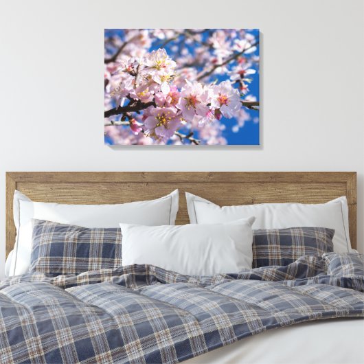 Springtime blüht leinwanddruck (Insitu (Schlafzimmer))