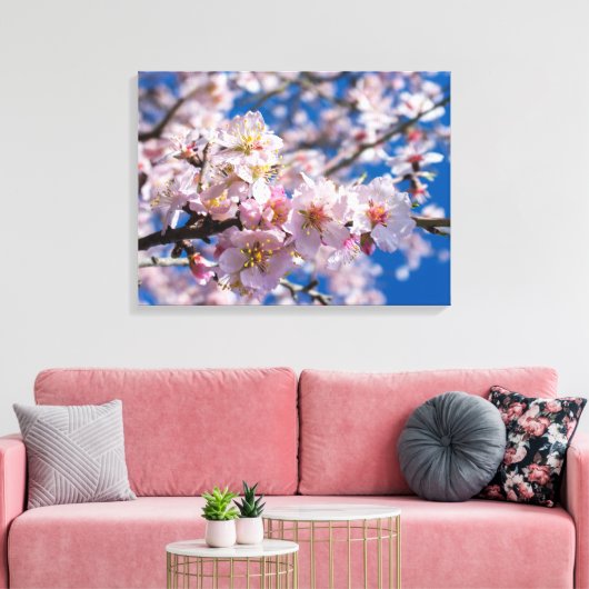 Springtime blüht leinwanddruck (Insitu (Wohnzimmer))