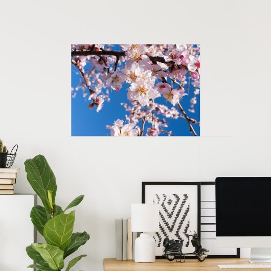 Springtime blüht poster (Heimbüro)