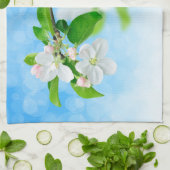 Springtime (Blume von Apfeln) Geschirrtuch (Gefaltet)