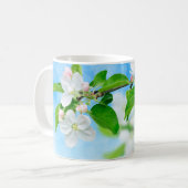 Springtime (Blume von Apfeln) Kaffeetasse (Vorderseite Links)
