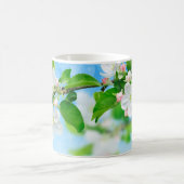 Springtime (Blume von Apfeln) Kaffeetasse (Mittel)